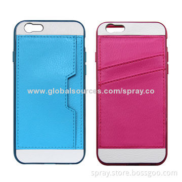 ID/IC Credit Card Holder Soft TPU Covers for New iPhone, Easy to Install and Remove